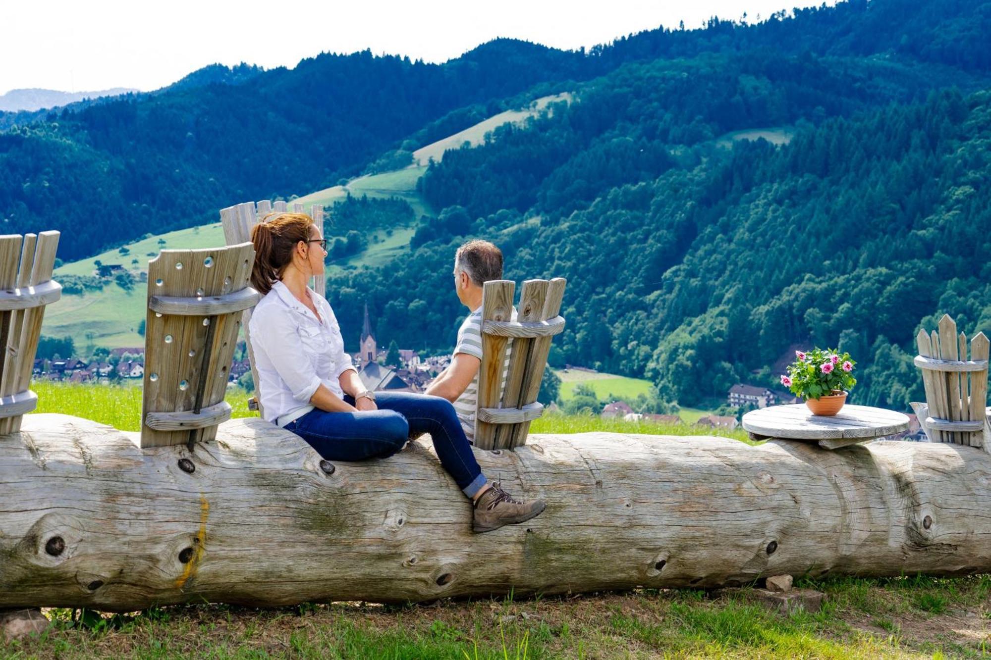 Ferienwohnungen Golla-Lang Oberharmersbach Exterior foto