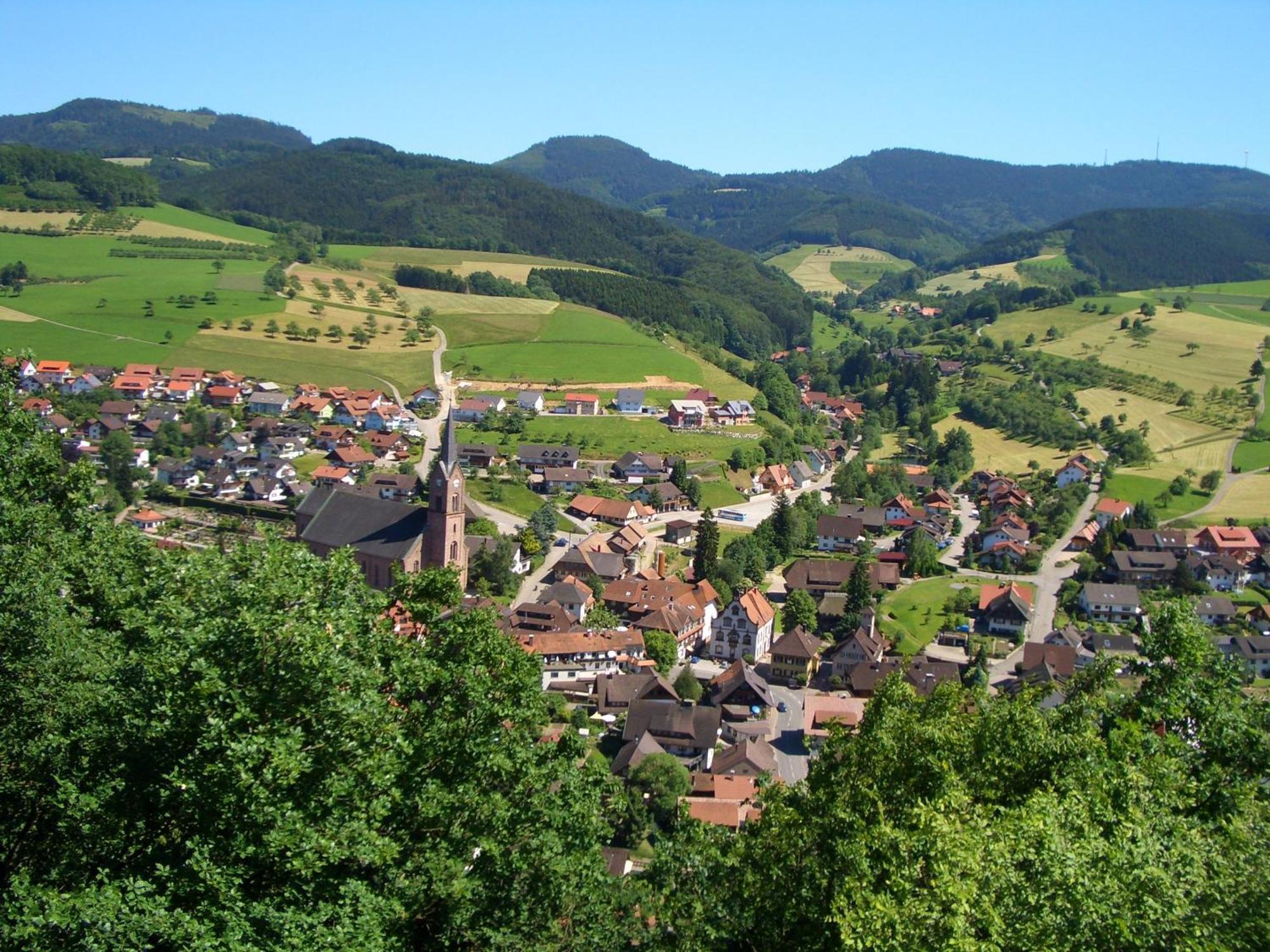 Ferienwohnungen Golla-Lang Oberharmersbach Exterior foto